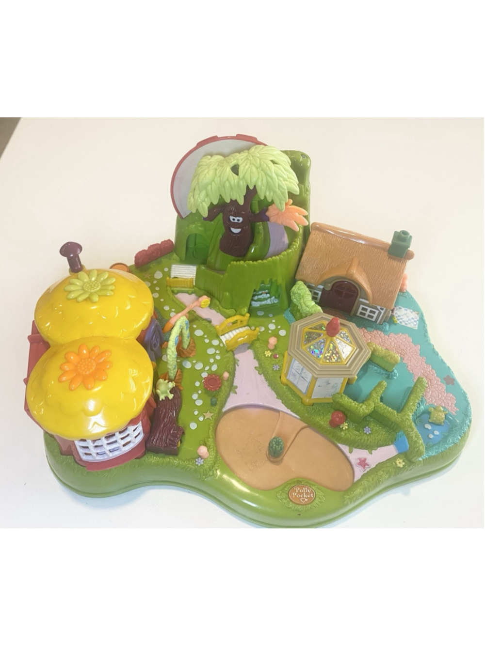 Vintage 1997 Polly Pocket Magical Movin’ Fairyland Bluebird Playset No Figures